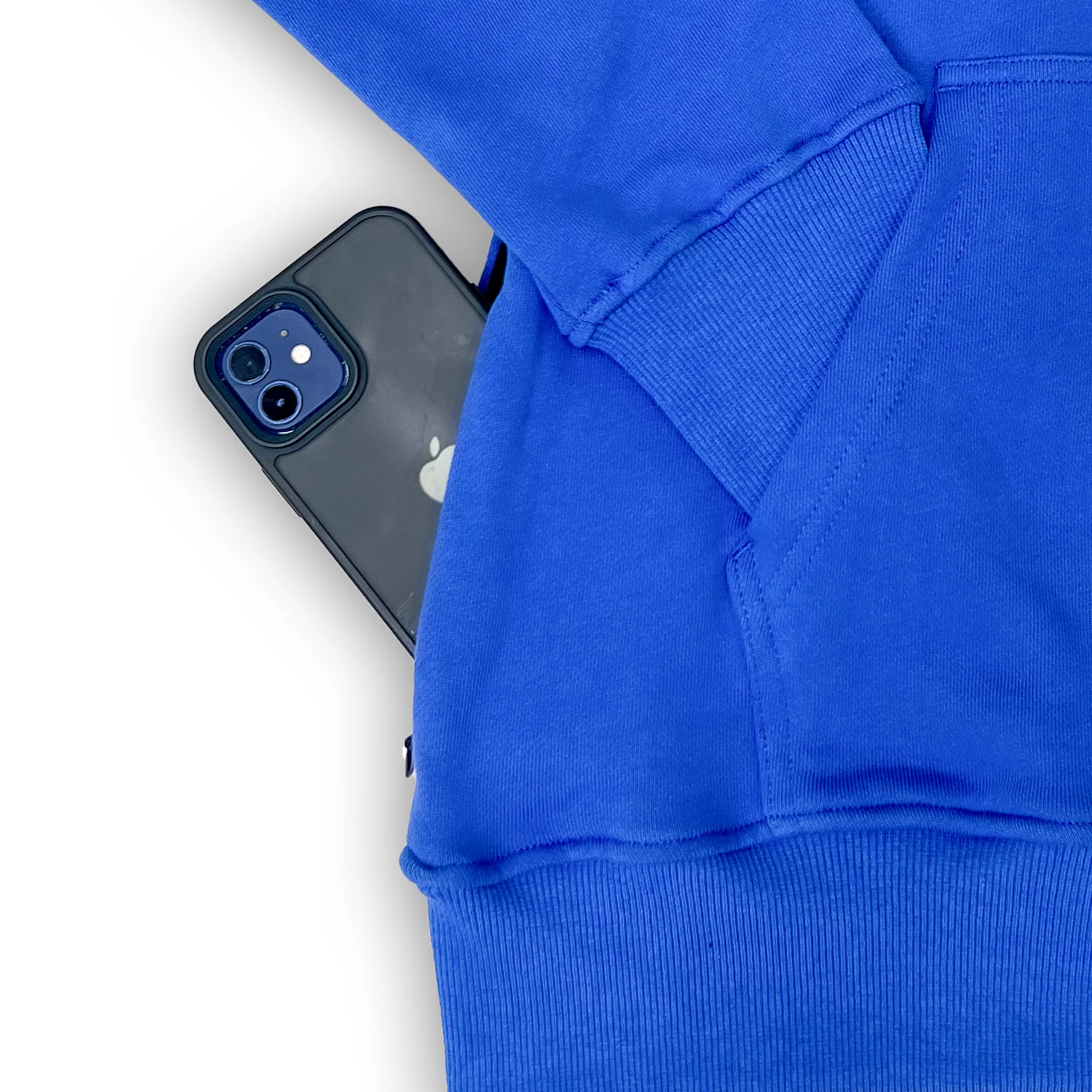 Run Club Oversized Hoodie - Cheaper than Therapy (Unisex) - Blue - Image 8