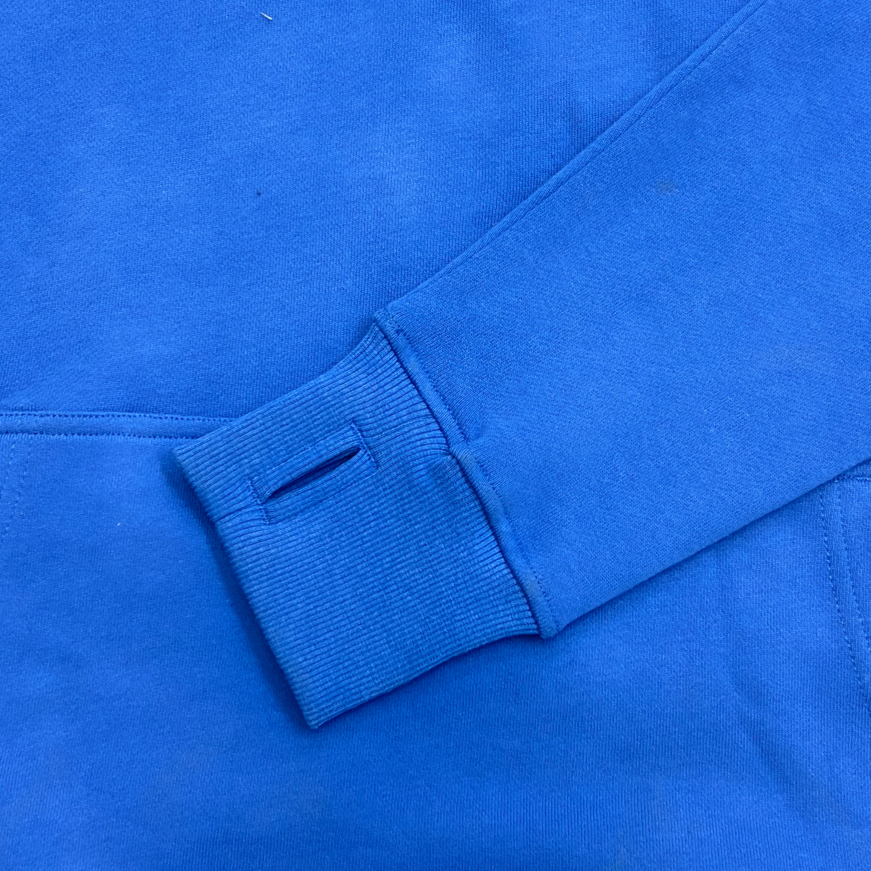 Run Club Oversized Hoodie - Cheaper than Therapy (Unisex) - Blue - Image 9