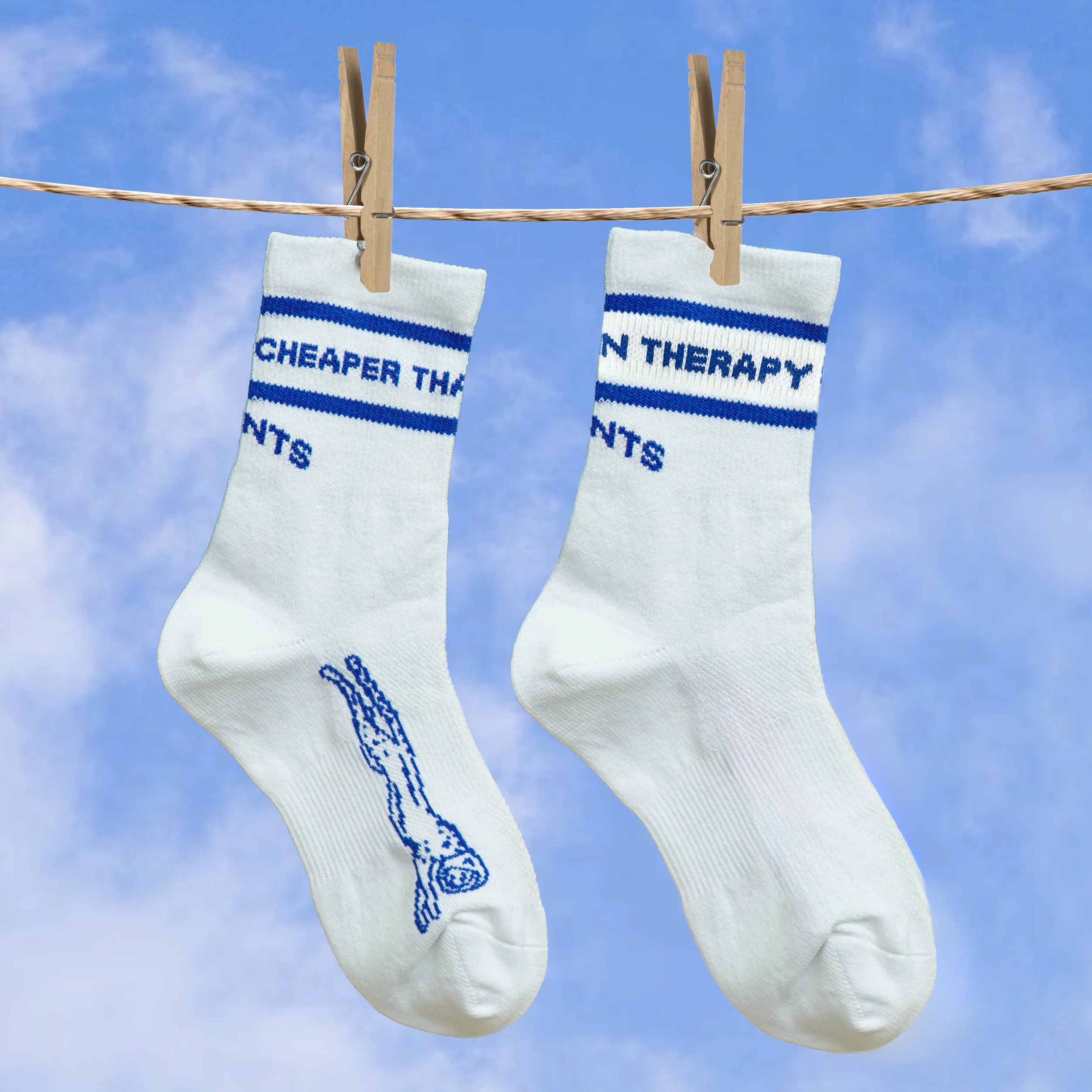Core Zero Socks - Cheaper Than Therapy Run Club - Image 3