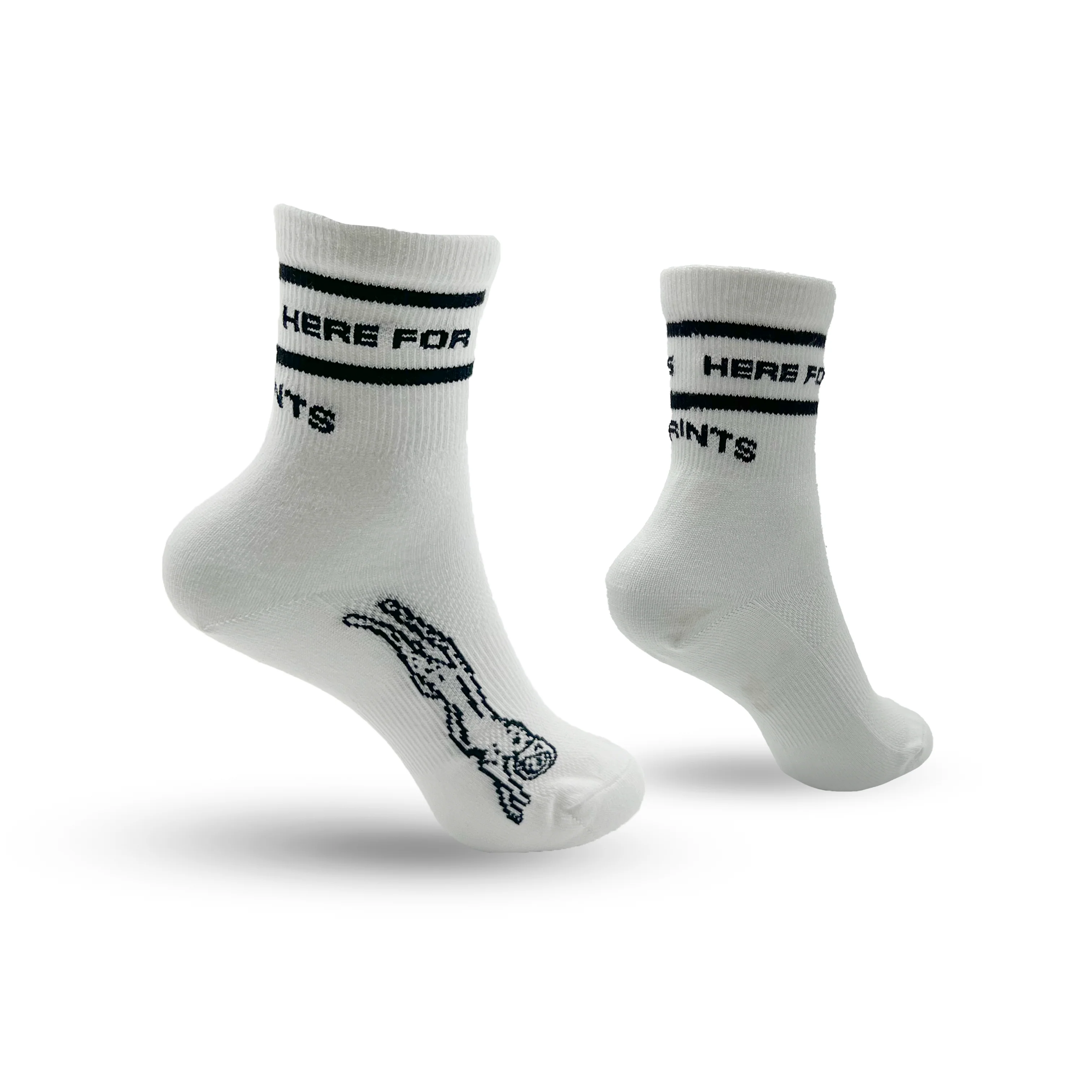 Core Zero Socks - Here for the Beers Run Club - Image 4