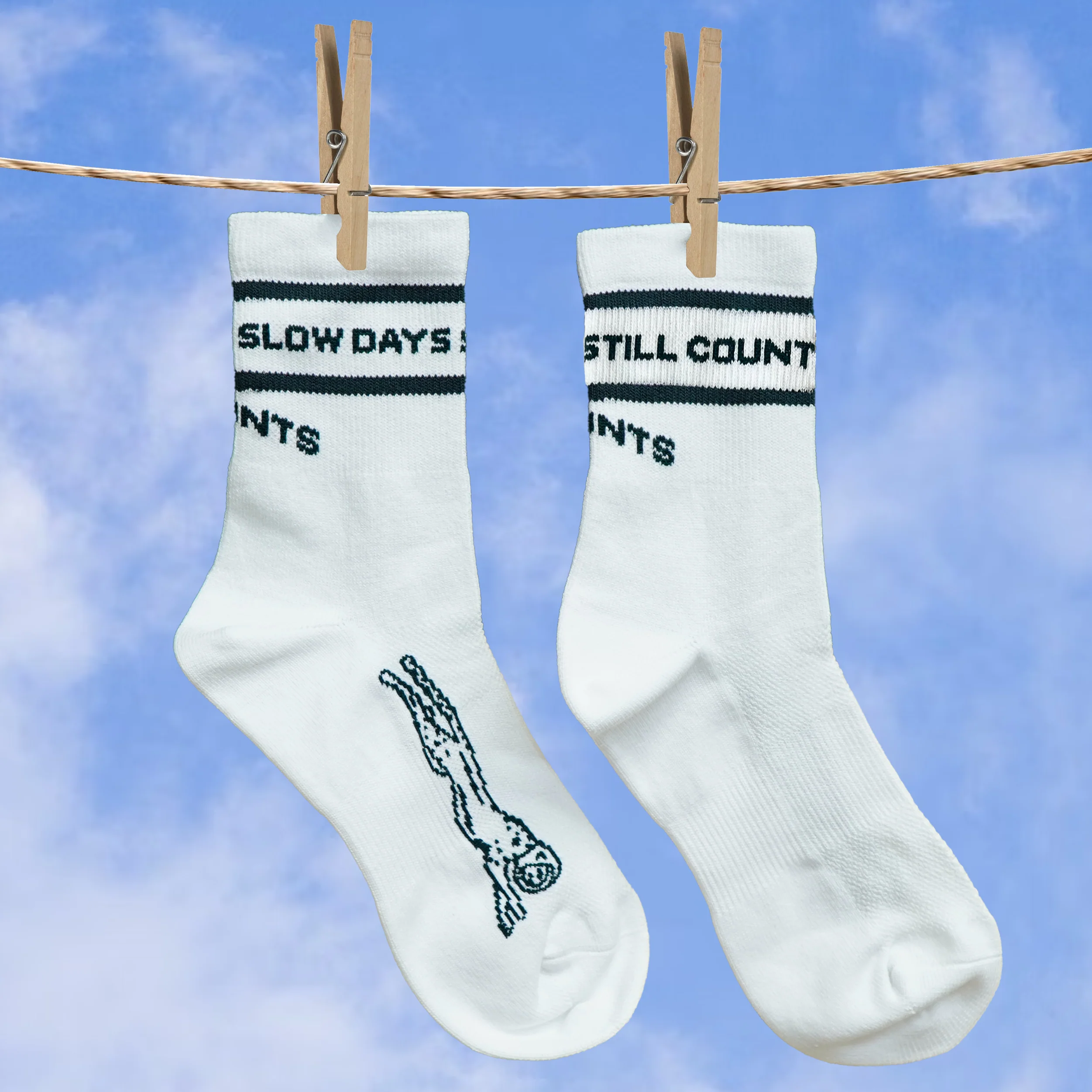 Core Zero Socks - Slow Days Still Count - Image 3