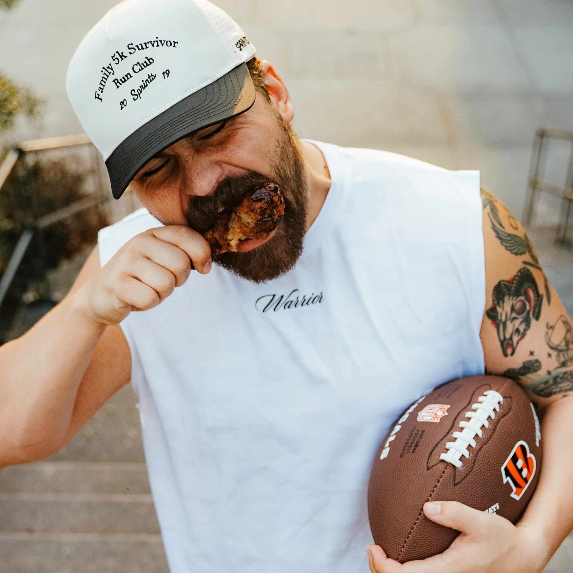 Family 5K Survivor Run Club Structured VP Hat (Unisex) - Image 5