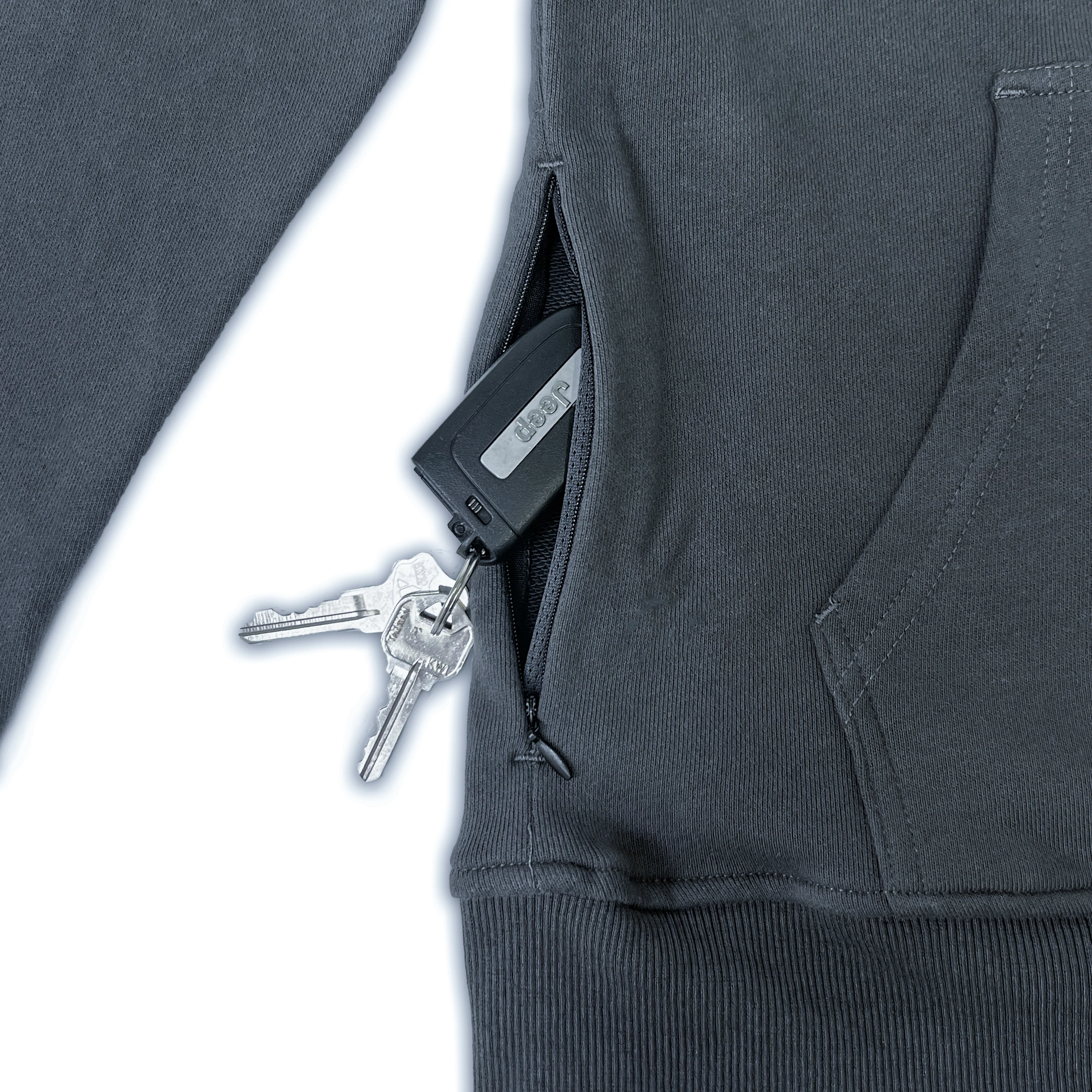 Run Club Oversized Hoodie - Hot Dads (Unisex) - Gray - Image 7