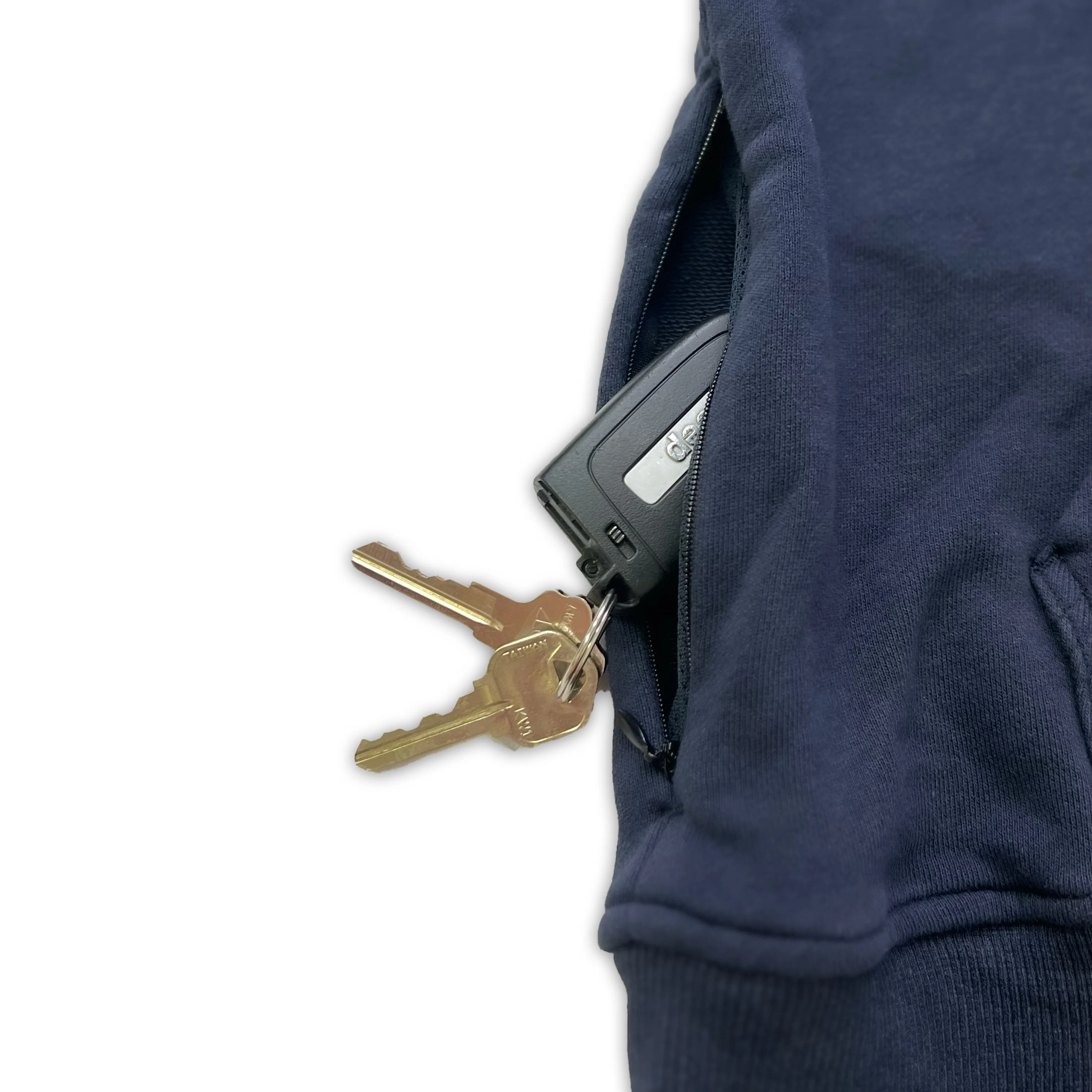 Run Club Oversized Hoodie - I'm Nicer After I Run (Unisex) - Navy - Image 6