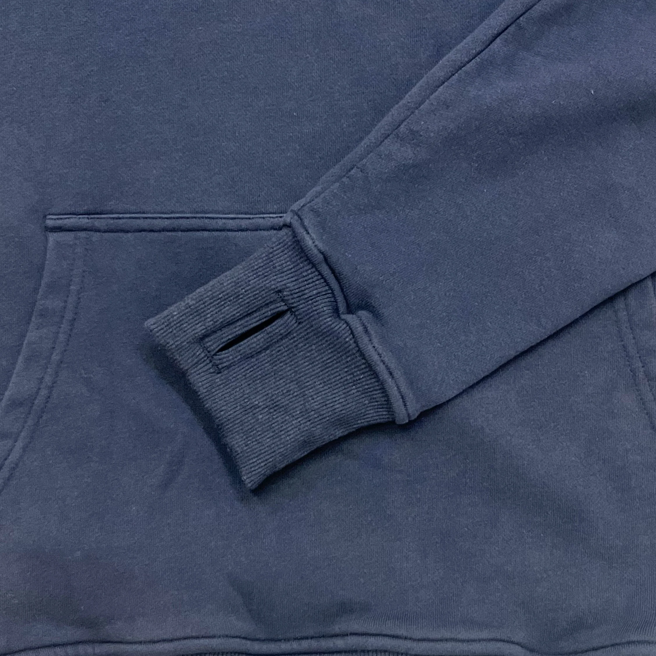 Run Club Oversized Hoodie - I'm Nicer After I Run (Unisex) - Navy - Image 7