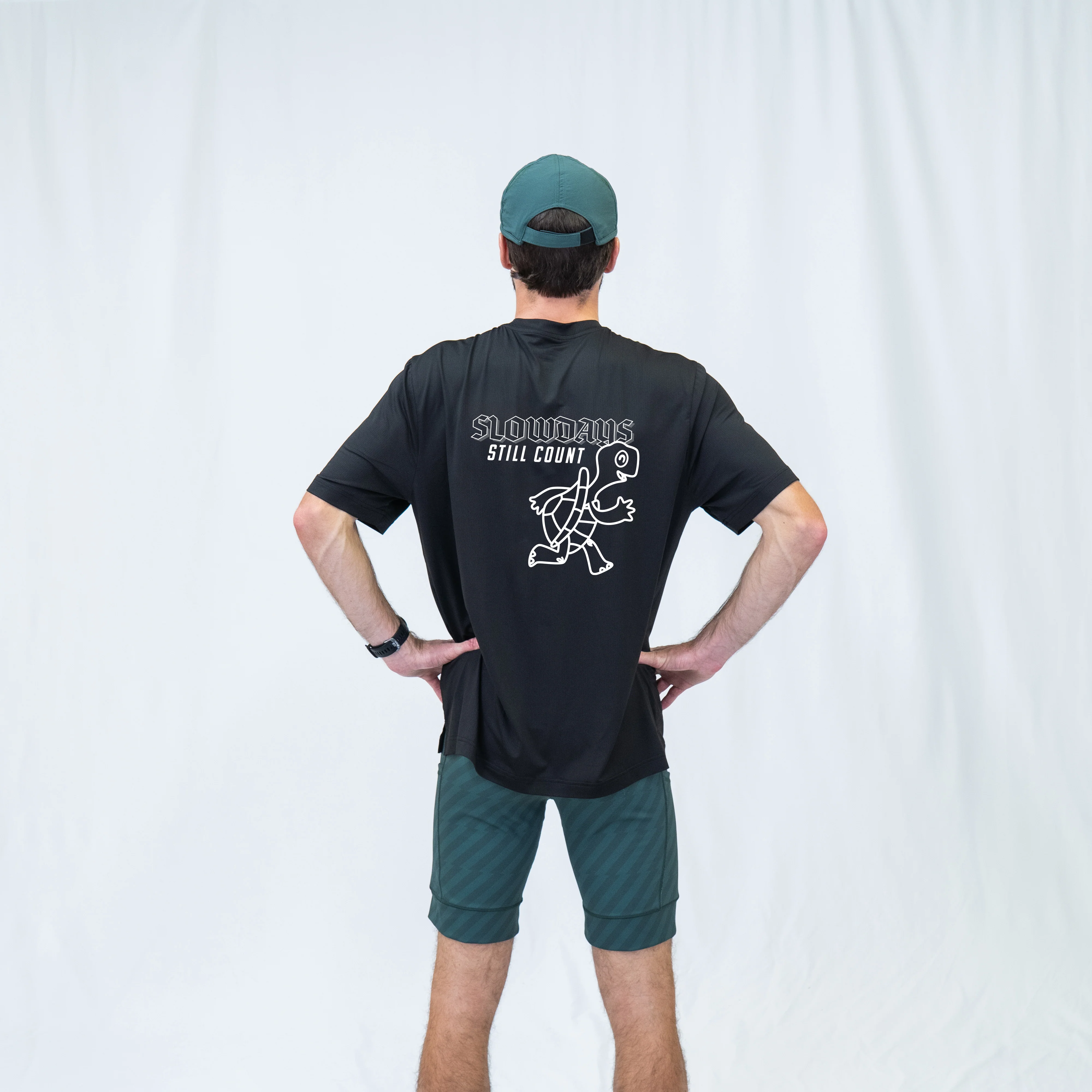 Mens Core Zero Tech Tee - Slow Days Black - Image 3