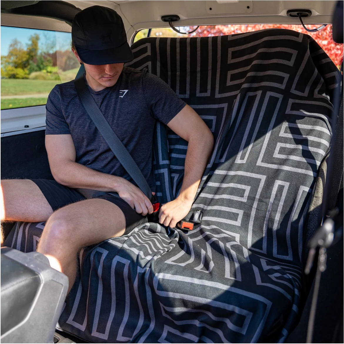 Running Hills Rolling Blackouts Party Size Towel - Image 6