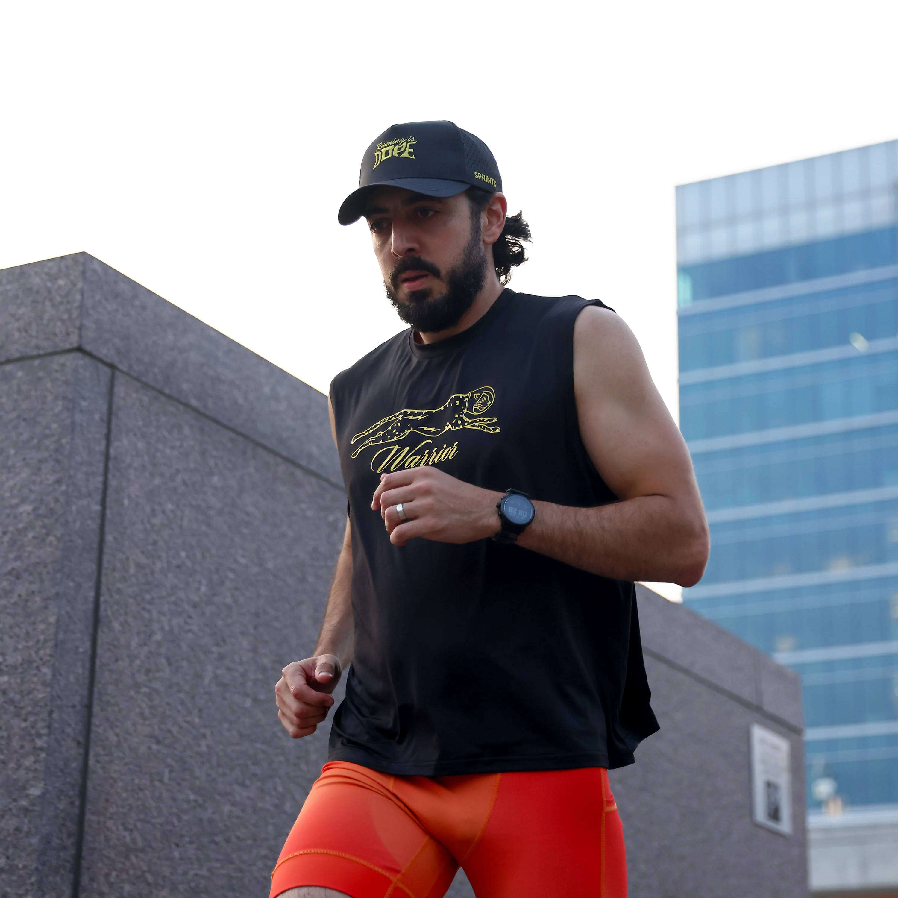 Running is Dope - Gold Label Structured VP Hat - Image 3