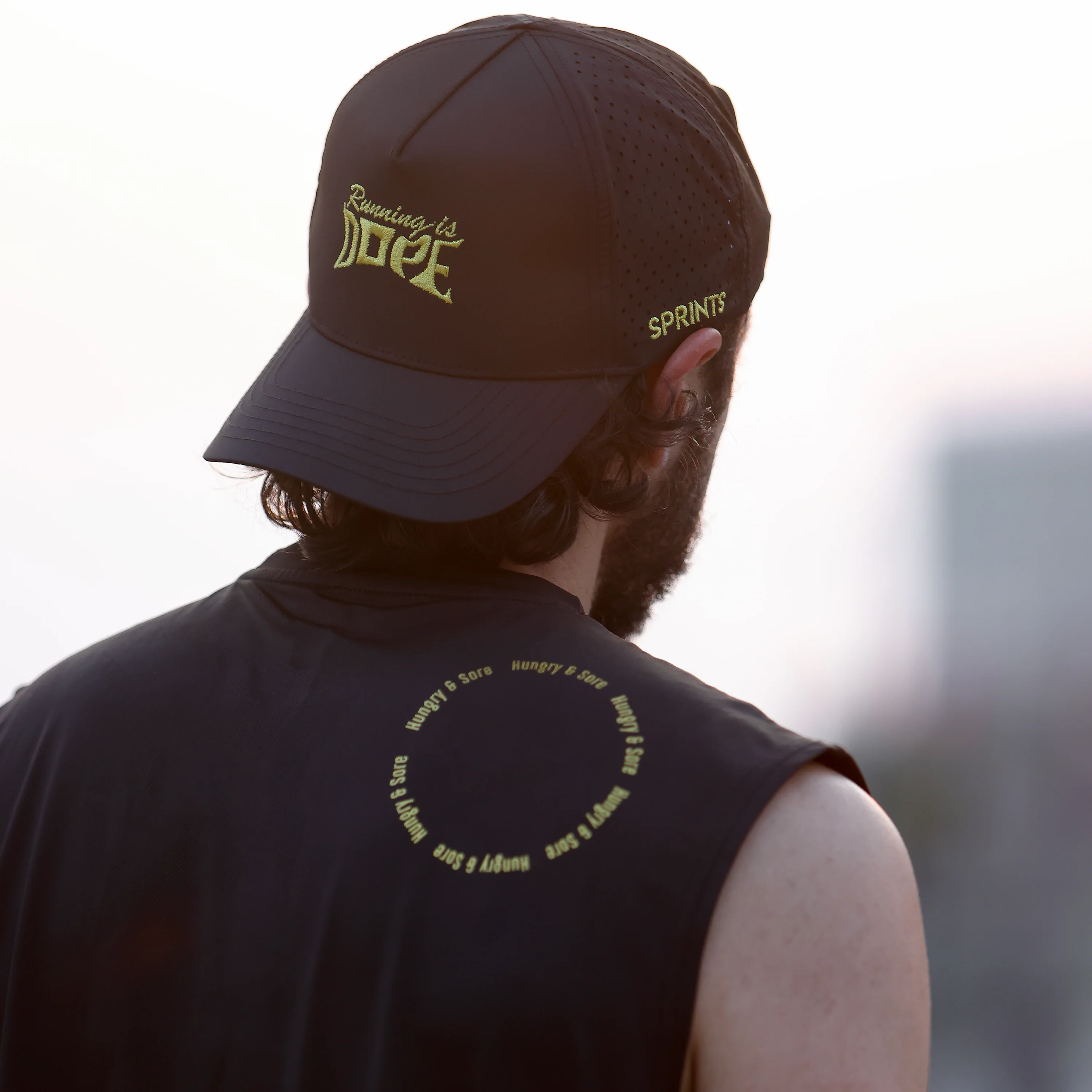Running is Dope - Gold Label Structured VP Hat - Image 4