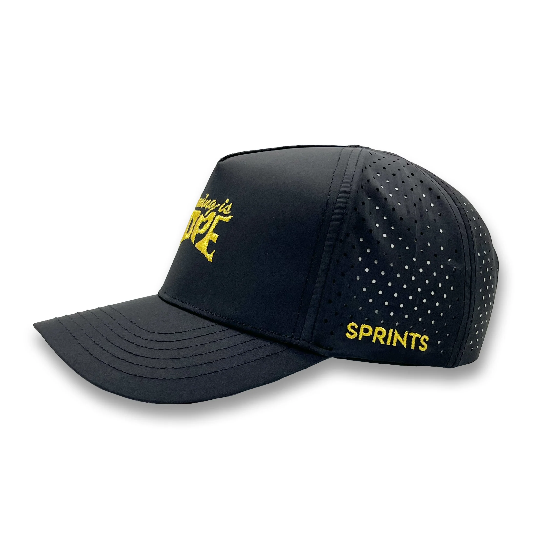 Running is Dope - Gold Label Structured VP Hat - Image 5