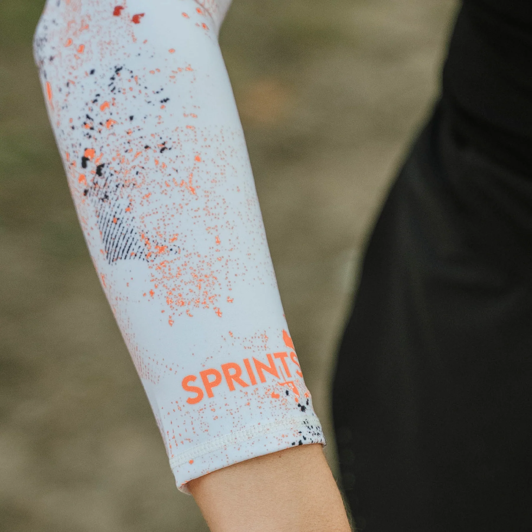 Compression Arm Sleeves - Setting Sun Evaporated Ventilation (Unisex) - Image 4