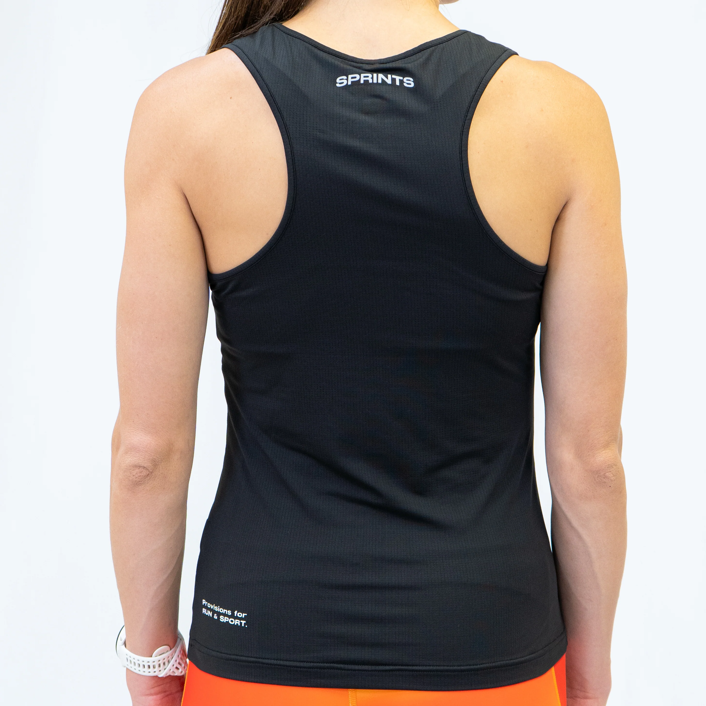 Womens Core Zero Running Tank - Stealth Black - Image 4