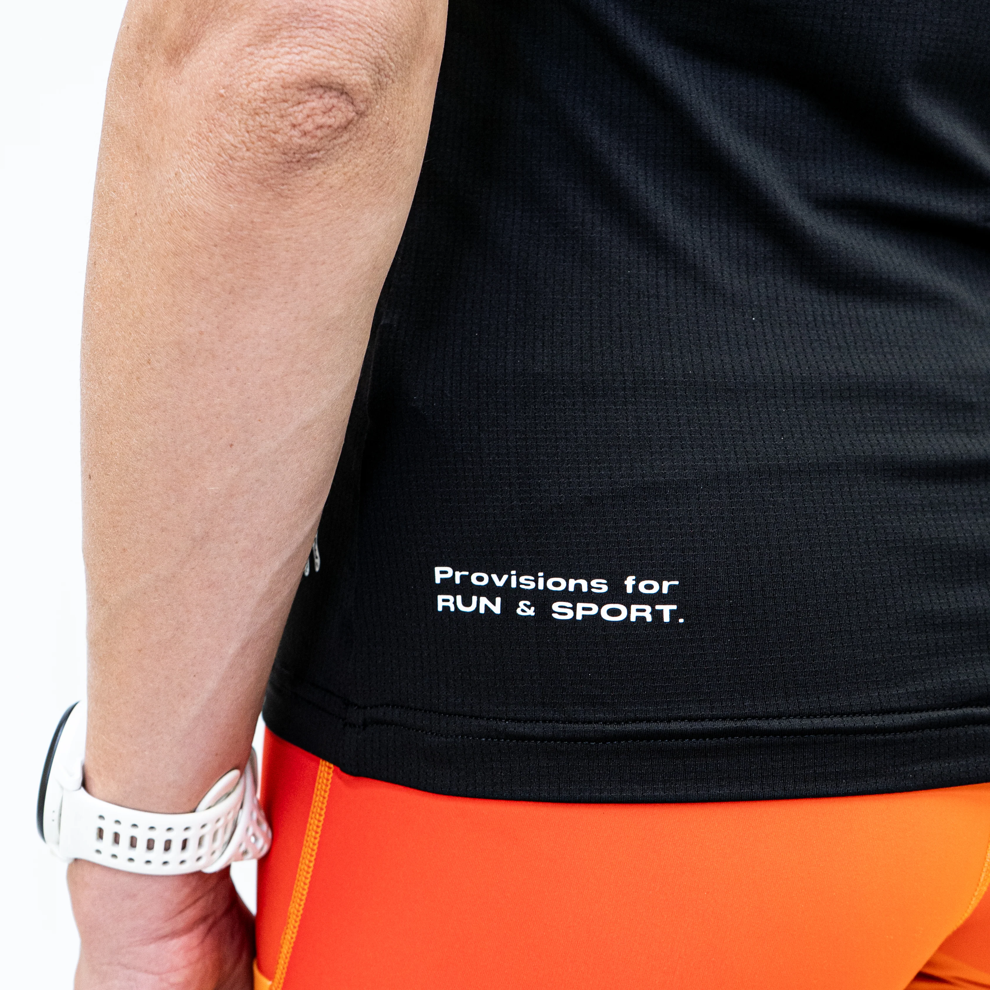 Womens Core Zero Running Tank - Stealth Black - Image 5