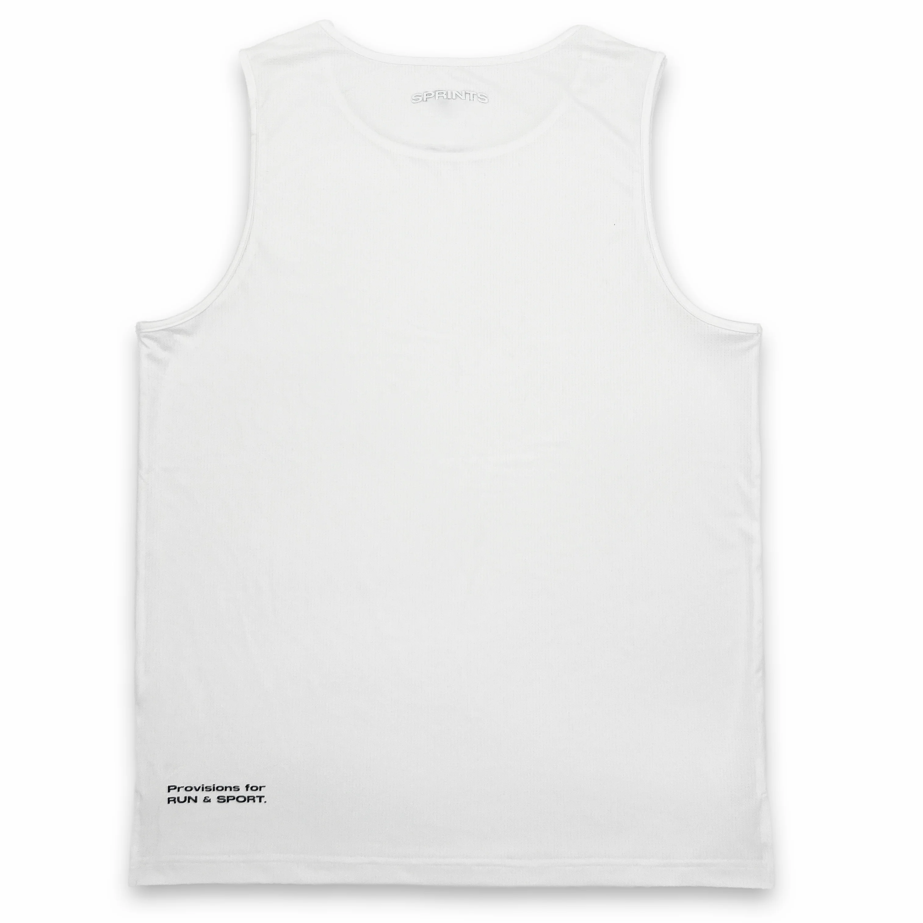 Mens Core Zero Running Tank - Stealth White - Image 4