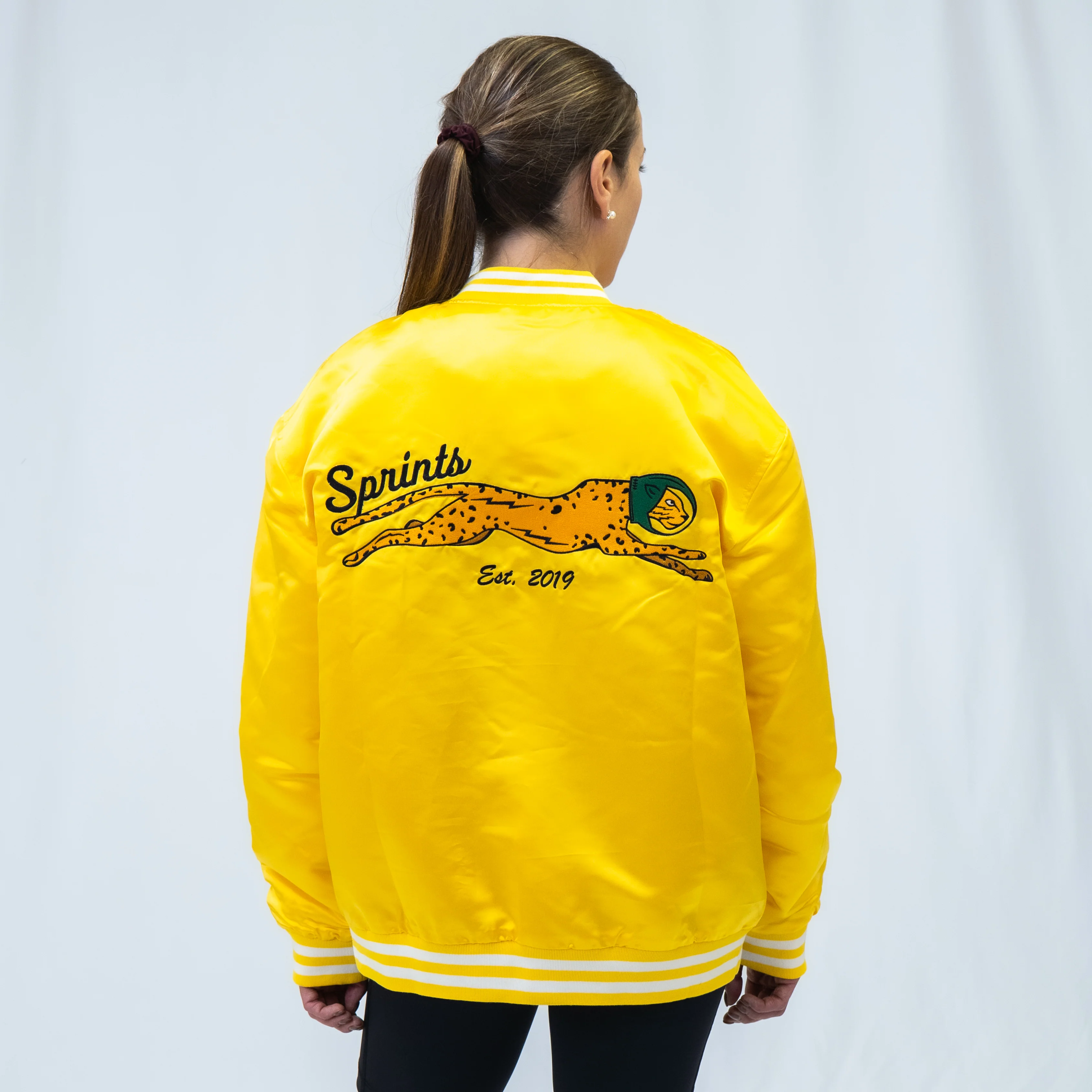 Victory Sprints Bomber Jacket Gold Label (Unisex) - Image 5