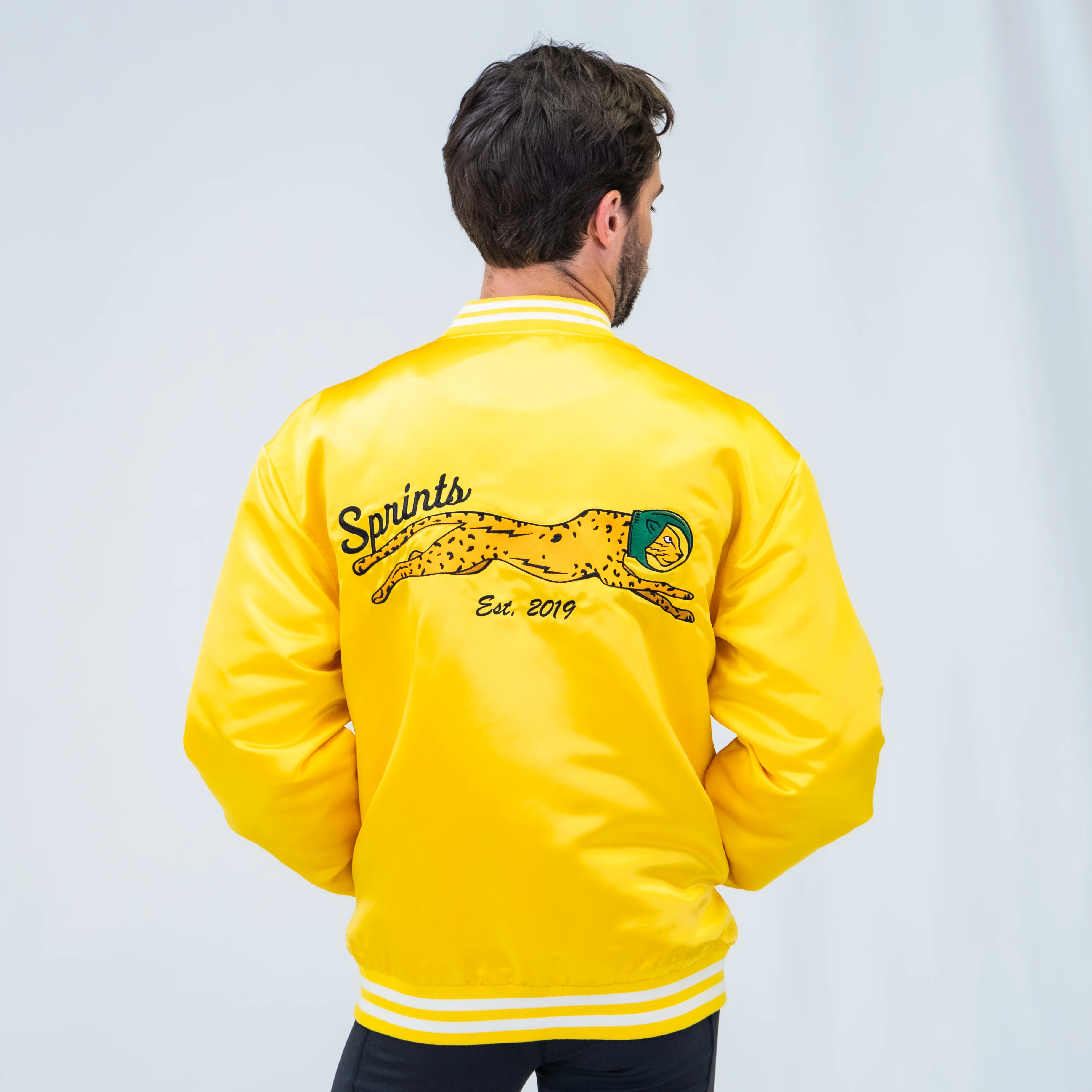 Victory Sprints Bomber Jacket Gold Label (Unisex) - Image 8