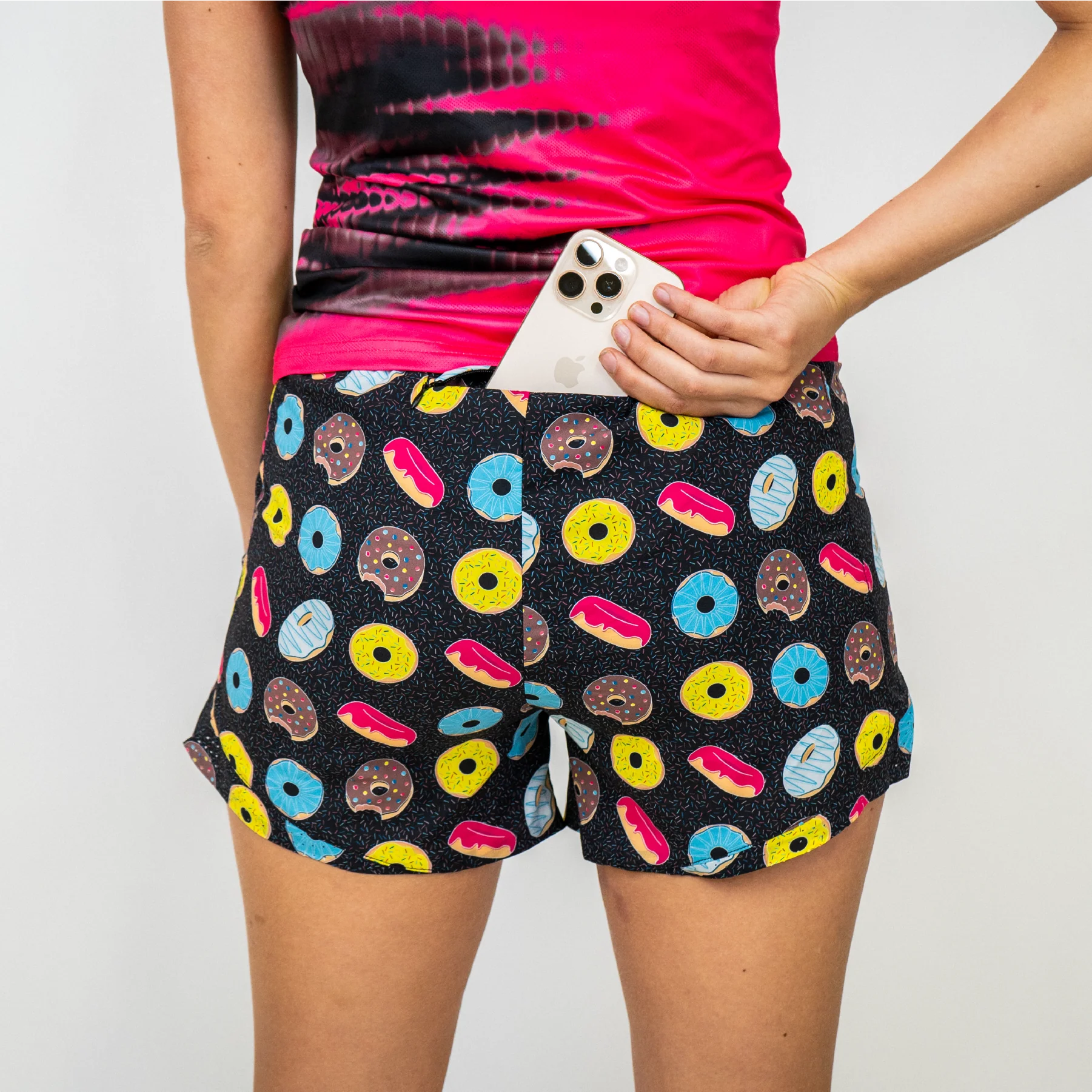 Womens Avigate 4" Mercy Short - Donuts - Image 4