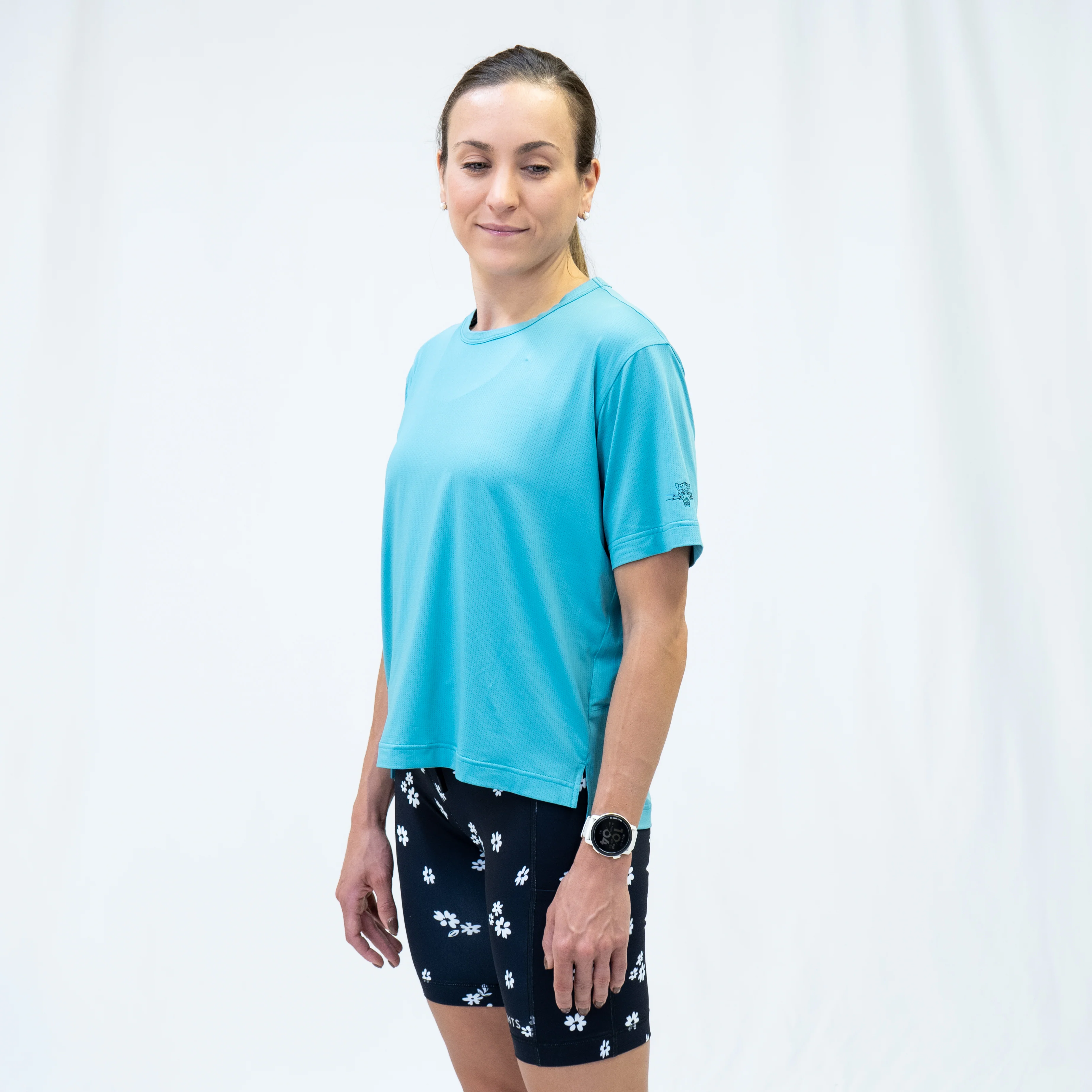 Womens Core Zero Tech Tee - Vault Jag Teal - Image 3